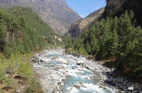 Dudh Koshi River