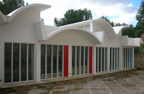 Pilar and Joan Miro Foundation in Mallorca