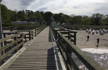 Seebrueke Koserow an der Ostsee
