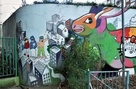 Fresque"Le Monde Sous Marin