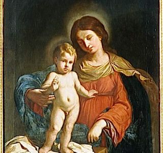 Vierge dorée