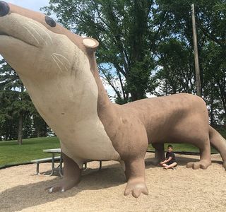 Otto the Big Otter