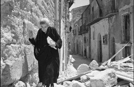 Luogo di Sperlinga immortalato dal Fotografo Robert Capa