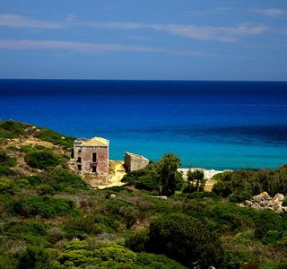 necropoli Genna e tramonti