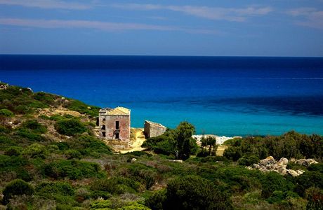 necropoli Genna e tramonti