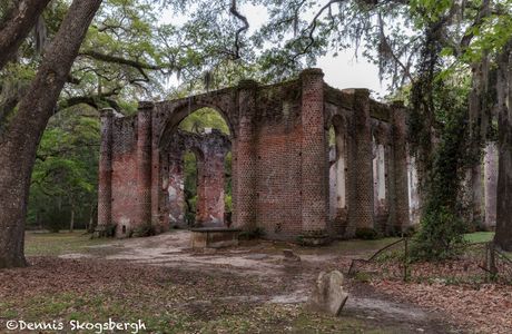 Old Sheldon Church Ruins