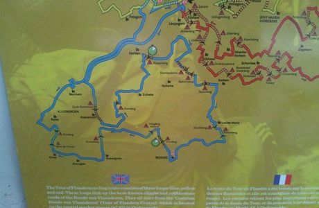Flanders Bicycle Route Blue Loop
