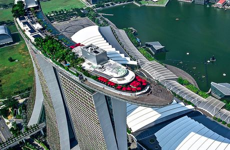 Sampan Rides at Marina Bay Sands