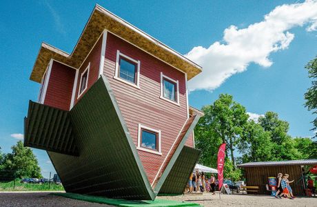 Inverted House in Anyksciai