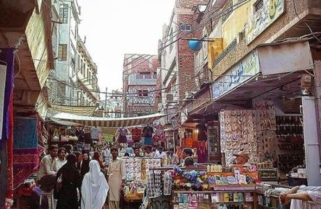 Resham Gali Bazaar