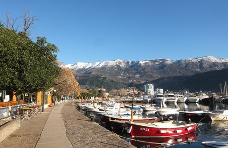 Embankment in Budva