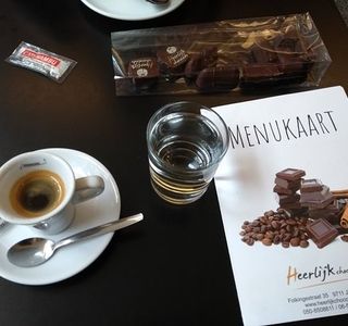 Heerlijk chocolade
