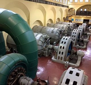 Powerhouse at Stave Falls Visitor Centre