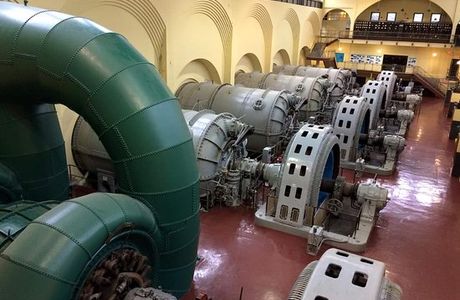 Powerhouse at Stave Falls Visitor Centre