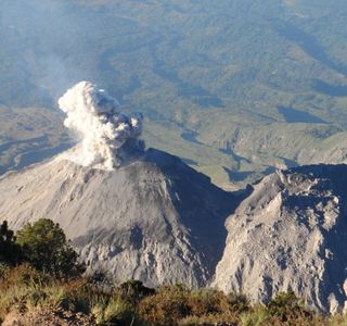 Santiaguito Volcano