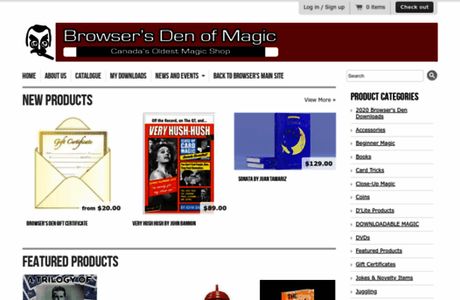 Browser's Den Of Magic