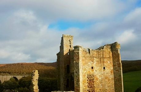 Edlingham Castle and Edlingham Church