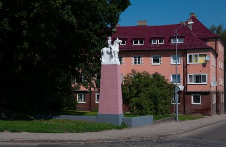 Memorial Sign to the Lances of the 12th Insterburg Lithuanian Regiment