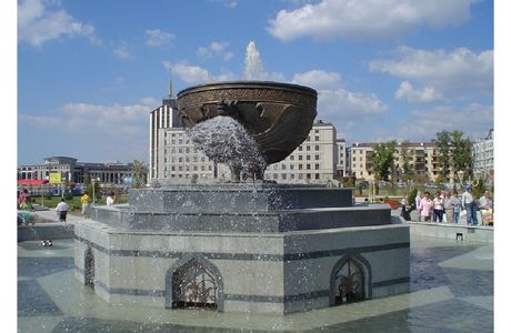 Monument Fountain Kazan