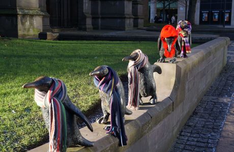 Penguin Statues