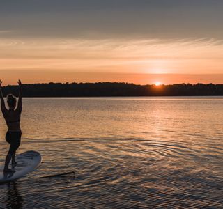 Lake Hartwell SUP Yoga