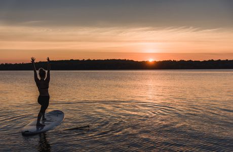 Lake Hartwell SUP Yoga