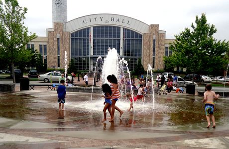 Big Splash Interactive Fountain