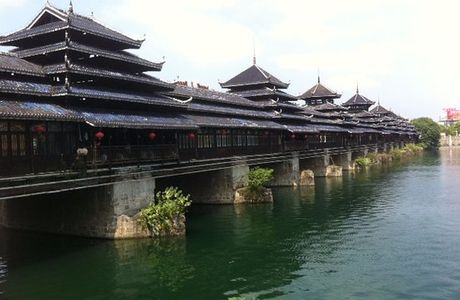 Longjin Wind-rain Bridge