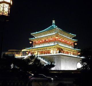 The drum and bell Tower