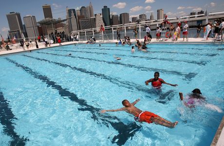 The First Public Swimming Beach