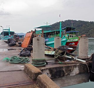Bang Bao Pier And Fishing Village