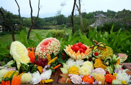 Chiang Mai Fruit Carving