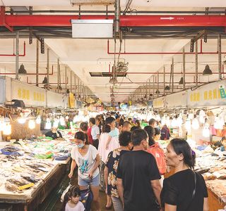 Bu Dai Harbor Fish Market