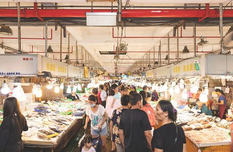 Bu Dai Harbor Fish Market