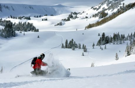 Snowmobile Adventures at Thousand Peaks