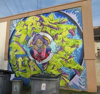 Fresque "La trouée"