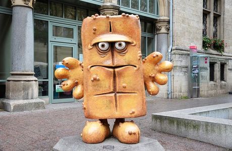 Skultur "Bernd das Brot"