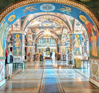 Church Useknoveniya Glavy Ioanna Predtechi