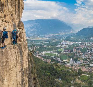 Ferrata Monte Albano  Ottorino Marangoni