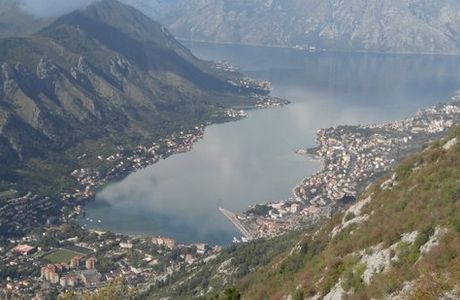 Viewing Point at the Road Kotor-Lovcen