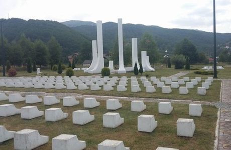Partisan Memorial Cemetery at Breza