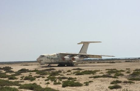 Abandoned Ilyushin IL 76