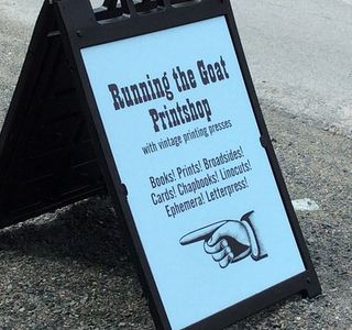 Running the Goat Books & Broadsides