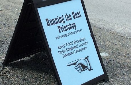 Running the Goat Books & Broadsides