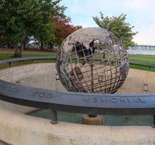 Captain Cook Memorial Globe