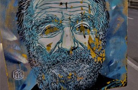 Fresque Robin Williams