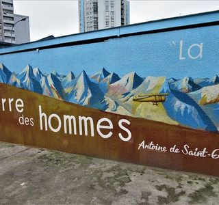 Fresque Terre des Hommes