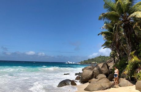 Anse Capucins Beach