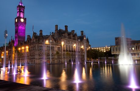 City Park Mirror Pool and Fountain