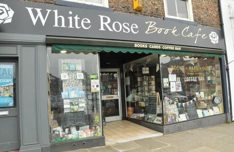 White Rose bookshop cafe